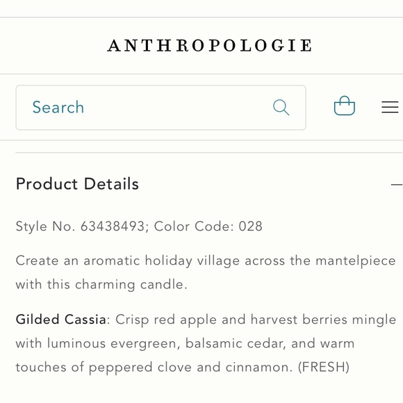 Anthropologie Humble Home Candle - Picture 6 of 8